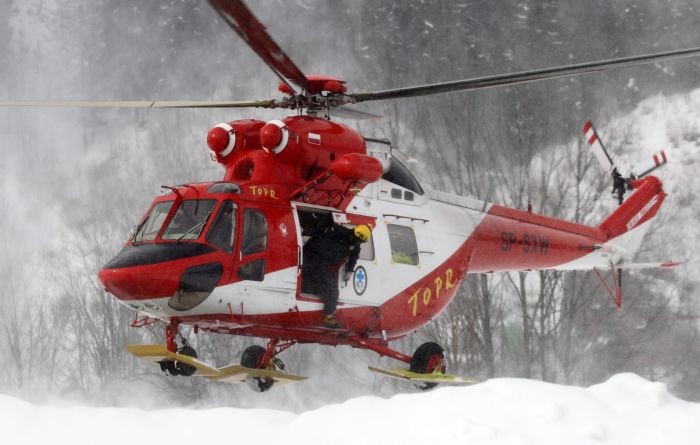 Zmarła kobieta porwana przez lawinę