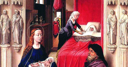 Rogier van der Weyden, Narodzenie św. Jana