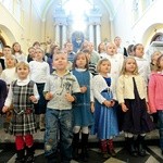 Schola dziecięca z parafii św. Rocha w Jazgarzewie