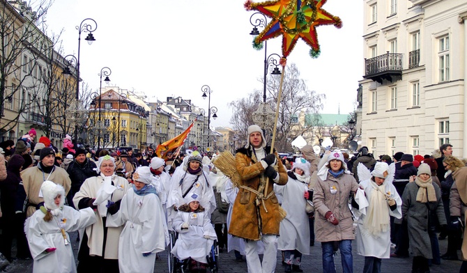 Święta rodzina na ulicy