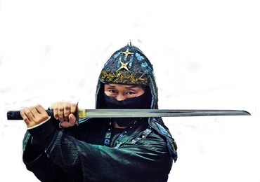 Moherowy ninja z nową bronią