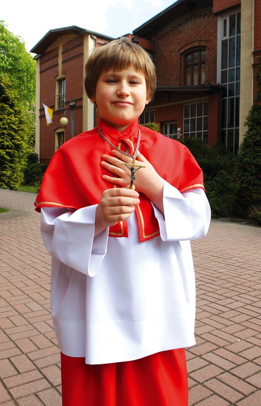 Ministranci z parafii św. Szczepana w Katowicach-Bogucicach