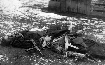 Partyzanci ze zgrupowania "Błyskawica" mjr. Józefa Kurasia "Ognia" polegli w walce z bezpieką w Ochotnicy w 1964 r.