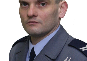 Starszy sierżant  Mariusz Łydek, dzielnicowy z Katowic