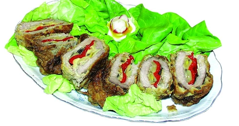 Schab faszerowany