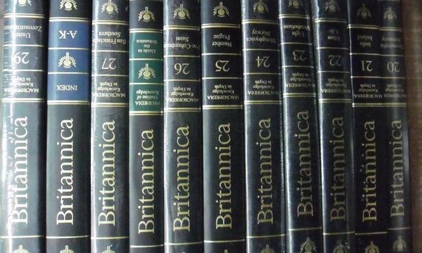 Britannica tylko w e-booku i online