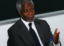 Kofi Annan zda relację z Syrii