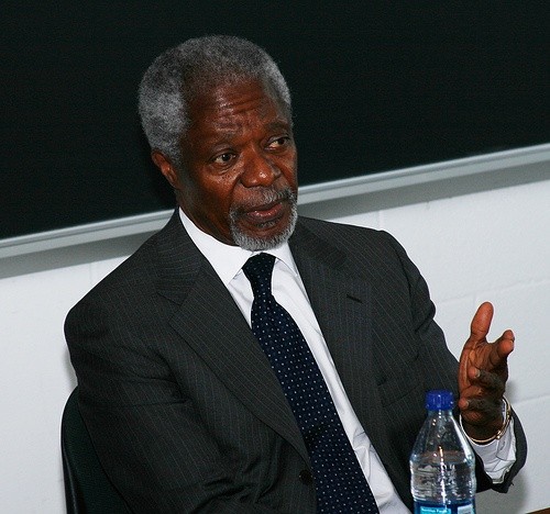 Kofi Annan zda relację z Syrii