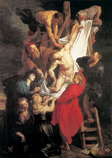 Peter Paul Rubens (1577 - 1640), „Zdjęcie z krzyża”, 1611-14