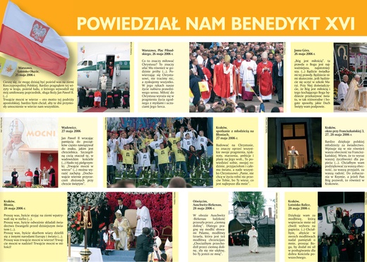 Benedykt XVI w Polsce