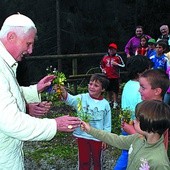 Papież na wakacjach