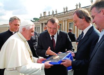 Muzealnicy u Papieża