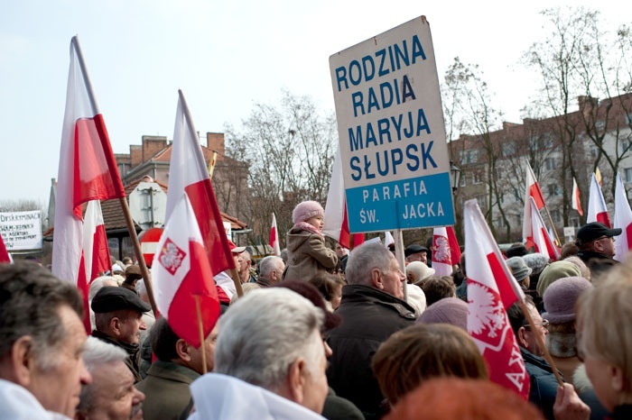 Marsz w obronie TV Trwam w Gdańsku