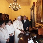 Papież u prezydenta Meksyku