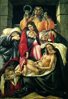 Alessandro di Mariano Filipepi, zwany Sandro Botticelli, „Opłakiwanie Chrystusa”