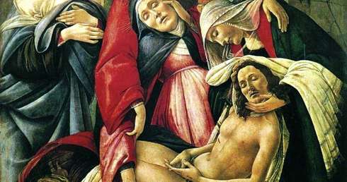 Alessandro di Mariano Filipepi, zwany Sandro Botticelli, „Opłakiwanie Chrystusa”