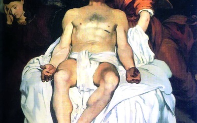 Édouard  Manet, „Martwy Chrystus i dwa anioły”