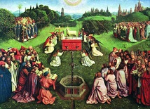 Jan van Eyck, „Adoracja Baranka”