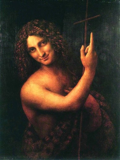 Leonardo da Vinci, „Św. Jan Chrzciciel”