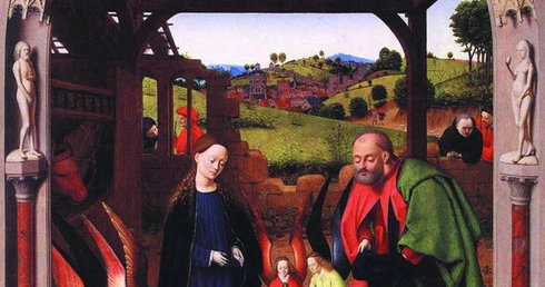 Petrus Chrystus. „Boże Narodzenie”