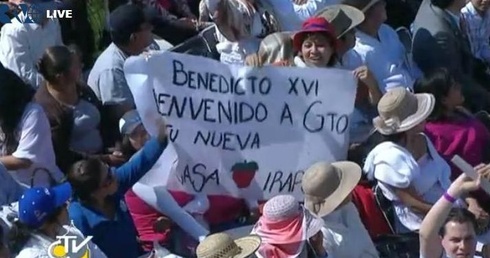 Podczas Mszy w Silao