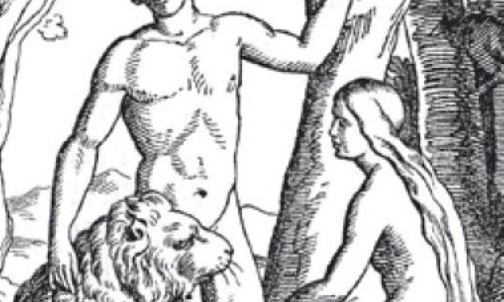 Zastanawiacie się może, co robi ten lew?