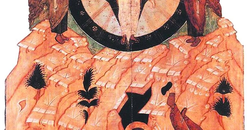 Nieznany artysta rosyjski „Przemienienie”, XVI wiek
