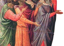 Faryzeusze (fragment), Duccio di Buoninsegna, 1308-1311