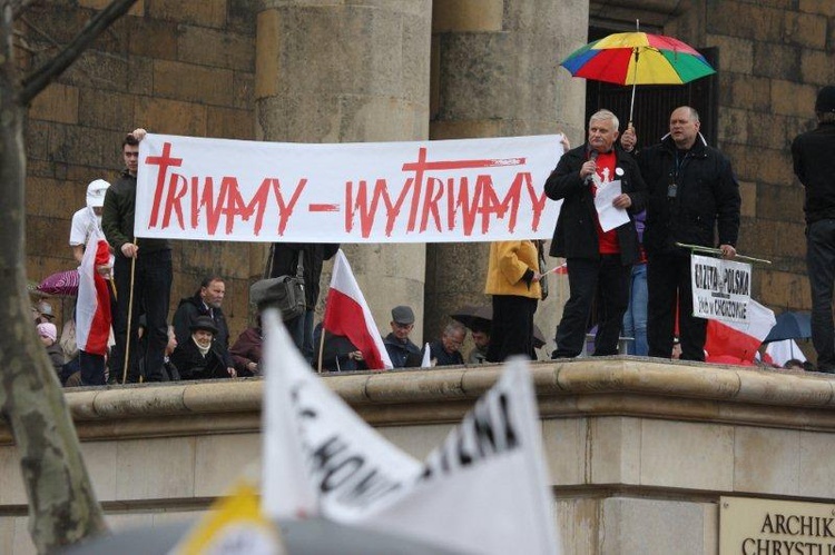 Marsz w obronie wolnych mediów - Katowice