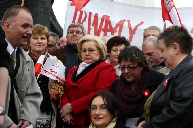 Marsz w obronie wolnych mediów - Katowice