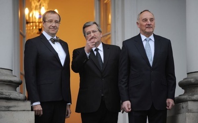 Prezydenci Łotwy i Estonii w Warszawie