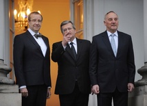 Prezydenci Łotwy i Estonii w Warszawie