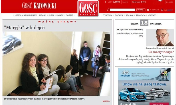 Więcej katowickiego "Gościa" w internecie