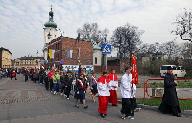 Pielgrzymka papieskich szkół