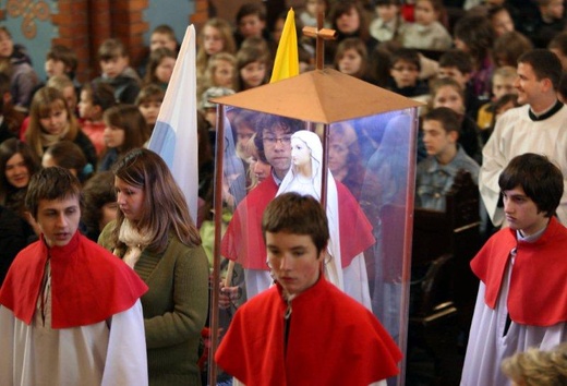 Pielgrzymka papieskich szkół