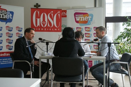 Radio Wnet nadawało z redakcji "Gościa Niedzielnego"