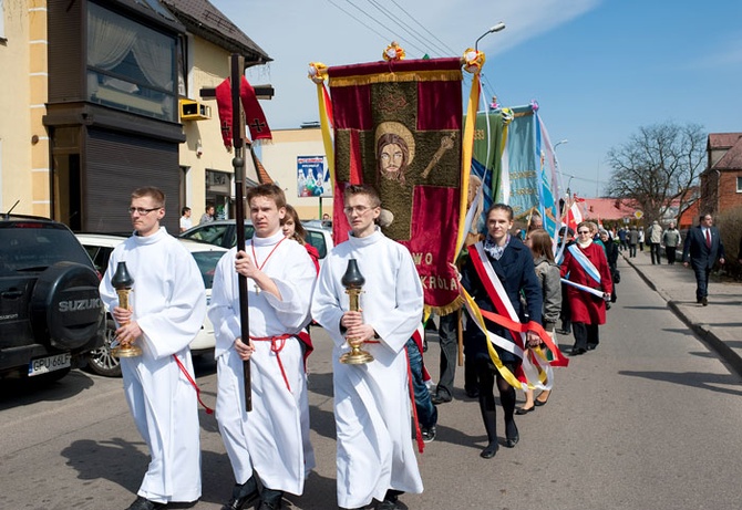 Poświęcenie pomnika "brama piaśnicka"