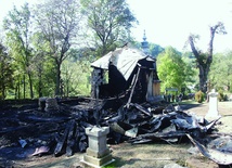 Spłonęła cerkiew