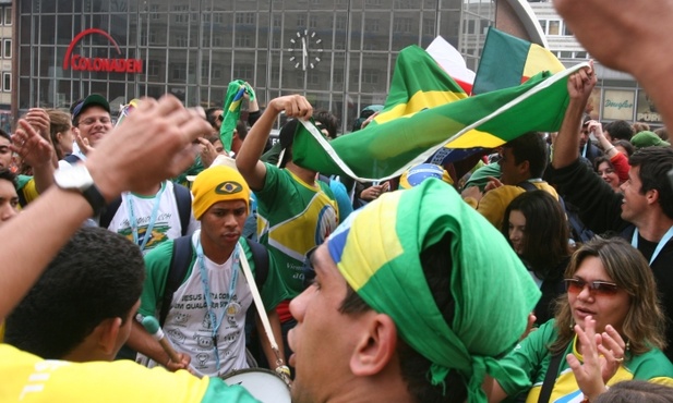 Brazylijska pielgrzymka rodzin