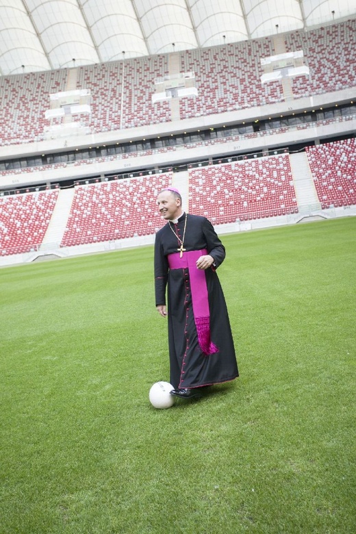 Poświęcenie kaplicy na Stadionie Narodowym