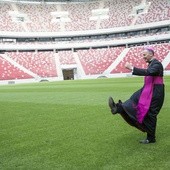 Poświęcenie kaplicy na Stadionie Narodowym