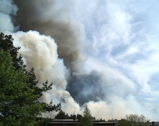 Pożar z bezpiecznej odległości