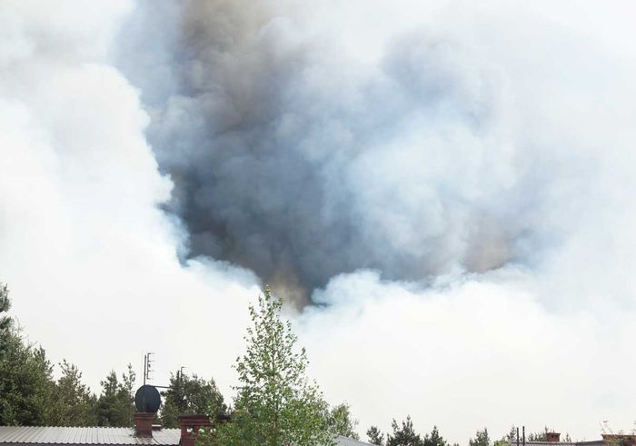 Pożar z bezpiecznej odległości