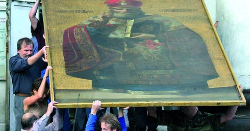Spłonęły kopuły