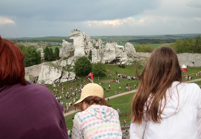 Zamkowa majówka z rycerzami