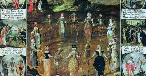 Nieznany malarz krakowski, „Taniec śmierci” 