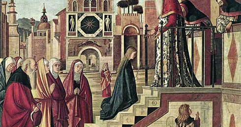 Vittore Carpaccio, „Ofiarowanie Maryi”