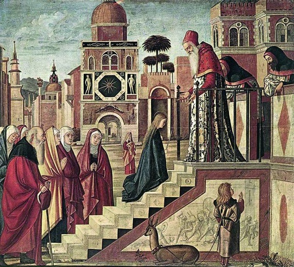 Vittore Carpaccio, „Ofiarowanie Maryi”