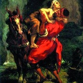 Eugene Delacroix, „Miłosierny Samarytanin”