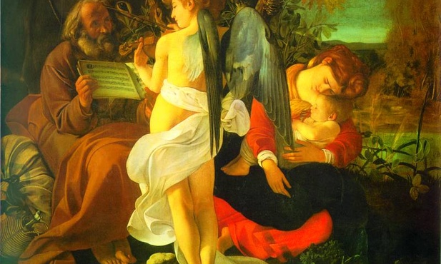 Michelangelo Merisi da Caravaggio, „Odpoczynek podczas ucieczki do Egiptu”